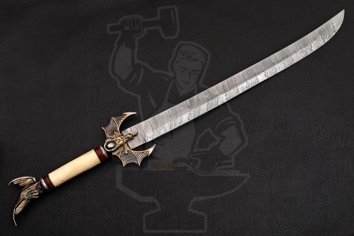 Damascus Collectible Dragon sword - Image 5