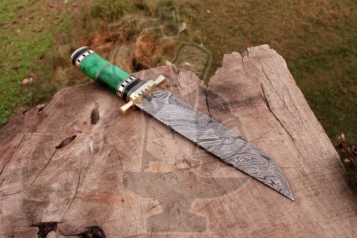 Damascus Steel Bowie - Image 5