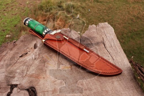 Damascus Steel Bowie - Image 6