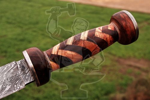 Damascus Gladius dagger - Image 3