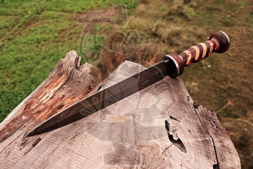 Damascus Gladius dagger - Image 4