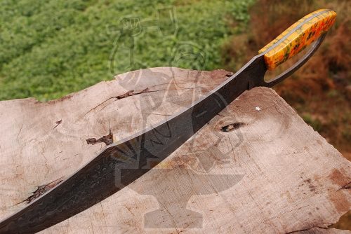 Damascus Fighting Bowie - Image 3