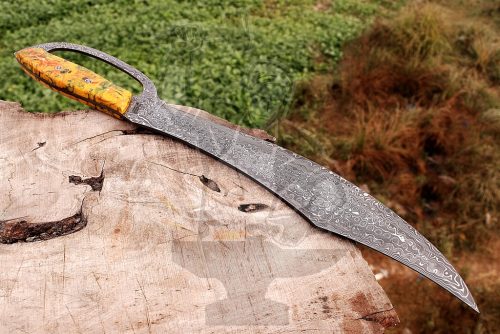 Damascus Fighting Bowie - Image 5