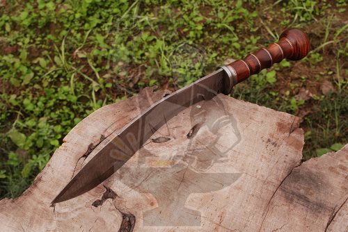 Damascus Large Collectible Kukri - Image 4