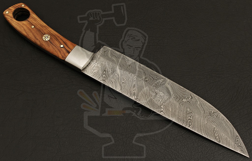 DAMASCUS KITCHEN KNIFE - Image 4