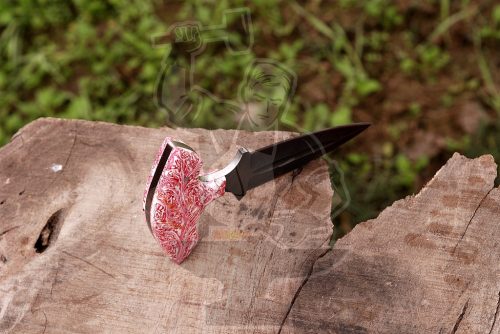 Damascus Push dagger - Image 3