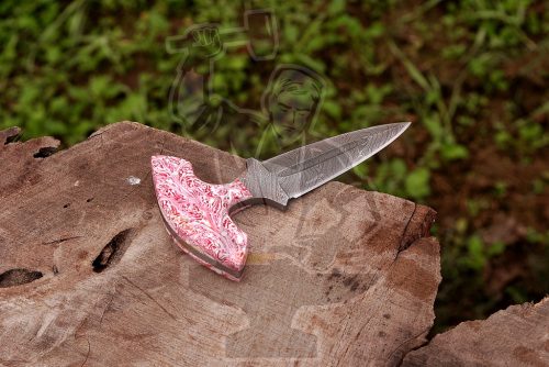 Damascus Push dagger - Image 5