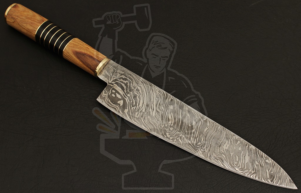 DAMASCUS KITCHEN KNIFE - Image 2
