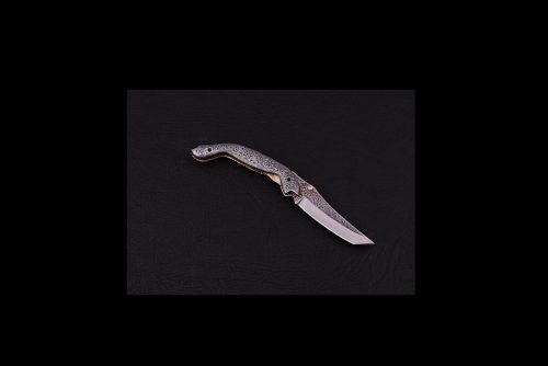 D2 STEEL Pocket Knife - Image 4