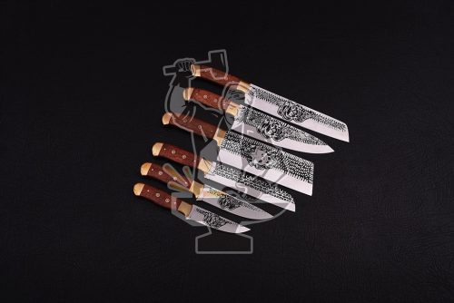 J2 STEEL PROFESSIONAL CHEF KNIFE SET (6  PIECE ) - Image 2