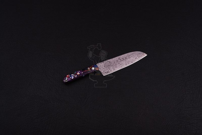 DAMASCUS KITCHEN KNIFE - Image 4