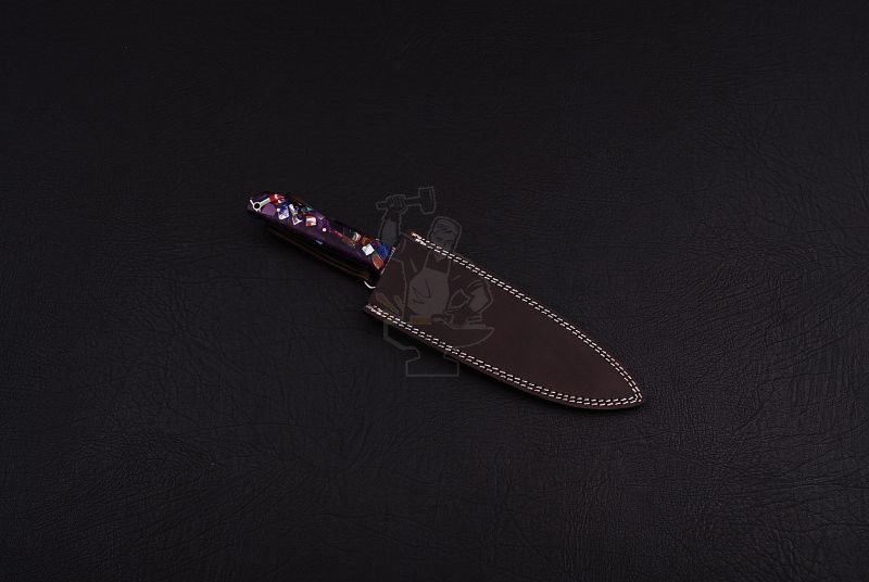 DAMASCUS KITCHEN KNIFE - Image 5