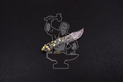 Damascus SKINNER KNIFE - Image 4