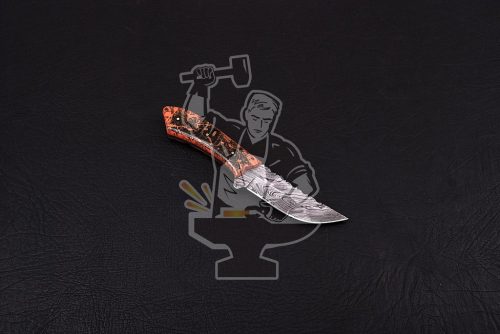 Damascus SKINNER KNIFE - Image 2