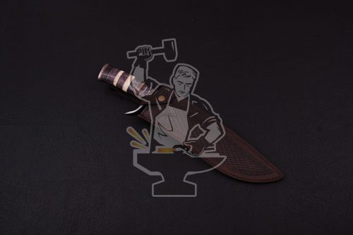 Damascus Bowie KNIFE - Image 5