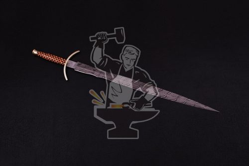 DAMASCUS VIKING SWORD - Image 2