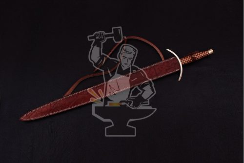 DAMASCUS VIKING SWORD - Image 5