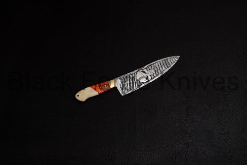 J2 ETCHED BLADE KITCHEN/CHEF KNIFE - Image 4