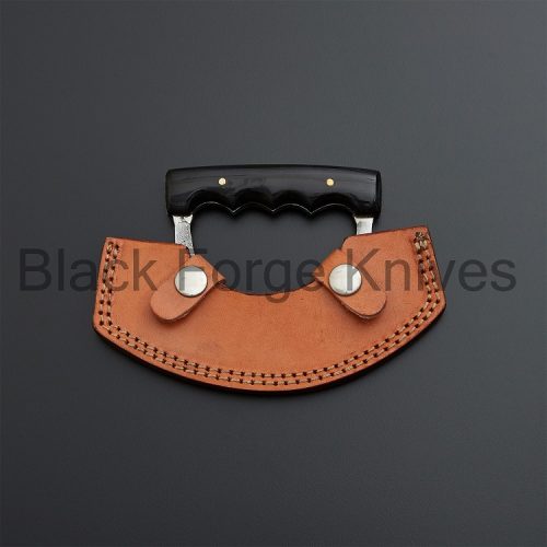 Damascus Ulu Knife - Image 3