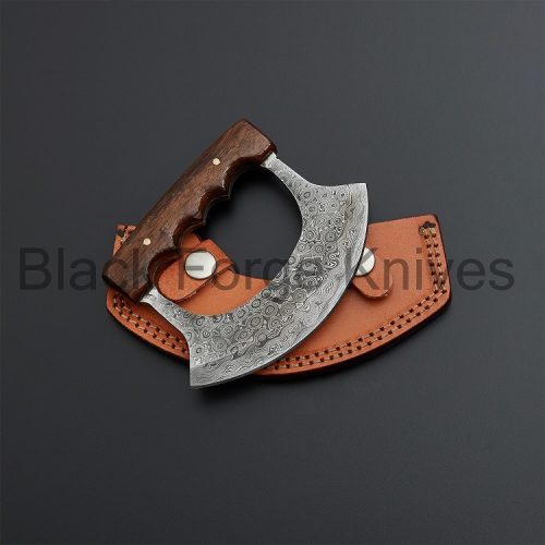 Damascus Ulu Knife - Image 2