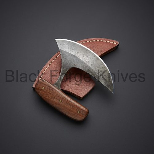 Damascus Ulu Knife - Image 2