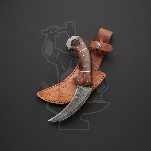 Damascus Karambit Knife - Image 2