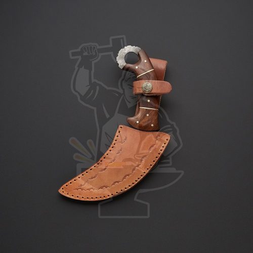Damascus Karambit Knife - Image 3