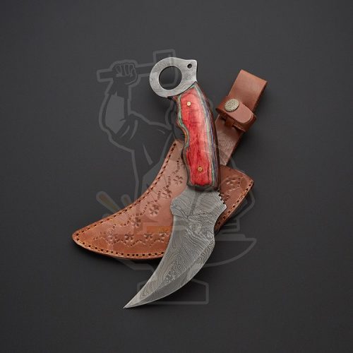 Damascus Karambit Knife - Image 2