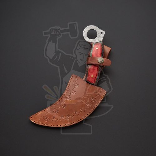 Damascus Karambit Knife - Image 3