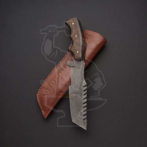 DAMASCUS TRACKER KNIFE - Image 2