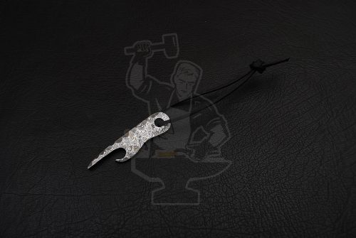 DAMASCUS TEXTURED/CHISEL BOTTLE OPENER - Image 4