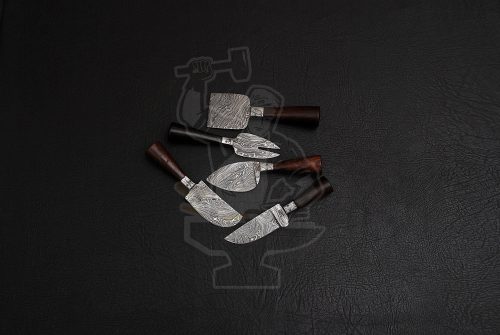 DAMASCUS CHEESE KNIFE SET (5 PIECE) - Image 4