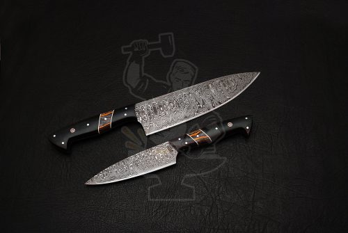 DAMASCUS CHEF KNIFE SET(2 PIECE) - Image 4