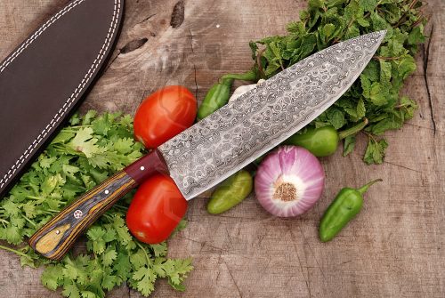 Damascus Kitchen/Chef Knife - Image 4