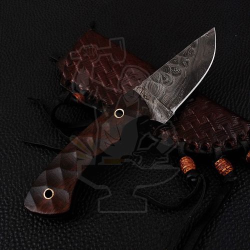 DAMASCUS SKINNER KNIFE - Image 4