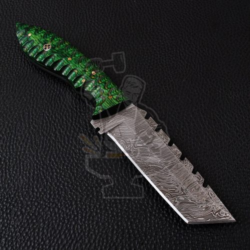 Damascus Tanto Knife - Image 2