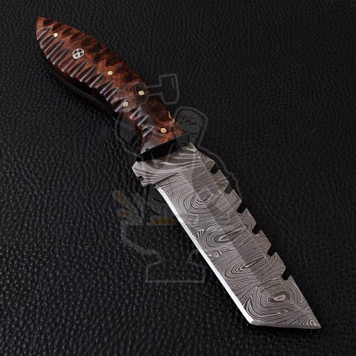 Damascus Tanto Knife - Image 2