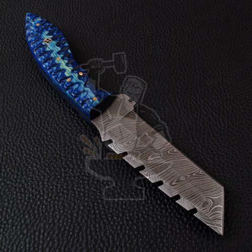 Damascus Tanto Knife - Image 4