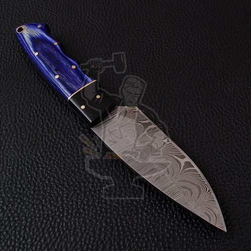 DAMASCUS SKINNER KNIFE - Image 4