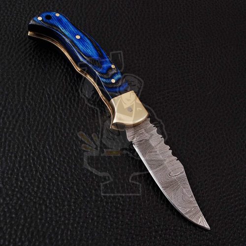 DAMASCUS FOLDING KNIFE - Image 2