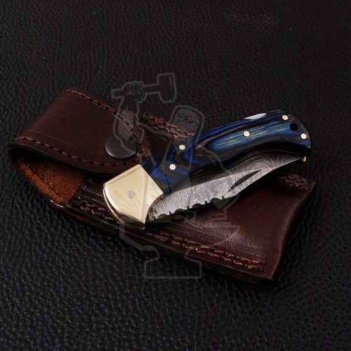 DAMASCUS FOLDING KNIFE - Image 5