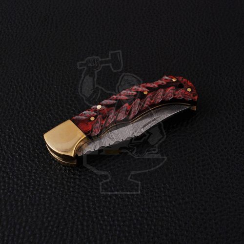 DAMASCUS FOLDING KNIFE - Image 5