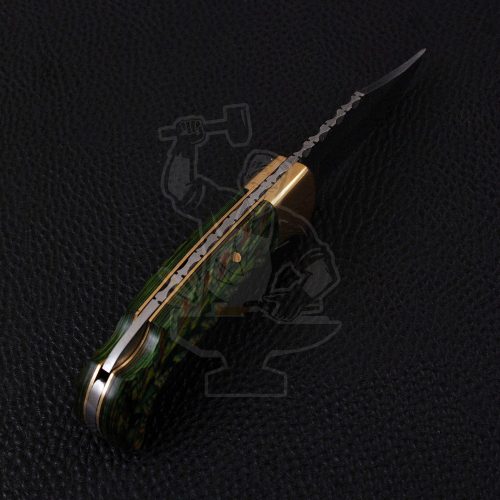 DAMASCUS FOLDING KNIFE - Image 3