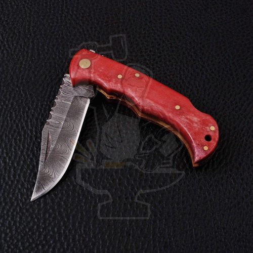 DAMASCUS FOLDING KNIFE - Image 4