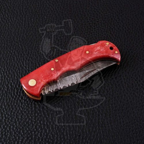 DAMASCUS FOLDING KNIFE - Image 5