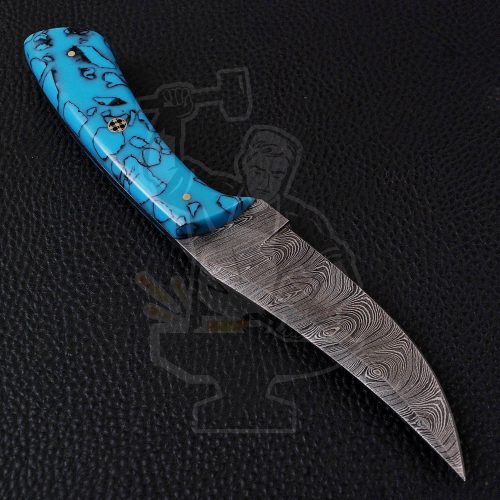 DAMASCUS SKINNER KNIFE - Image 4
