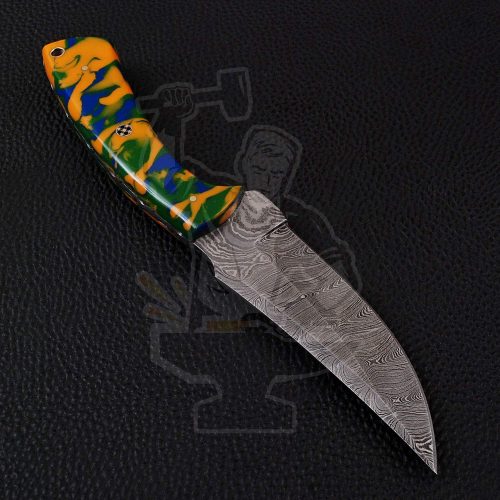DAMASCUS SKINNER KNIFE - Image 4