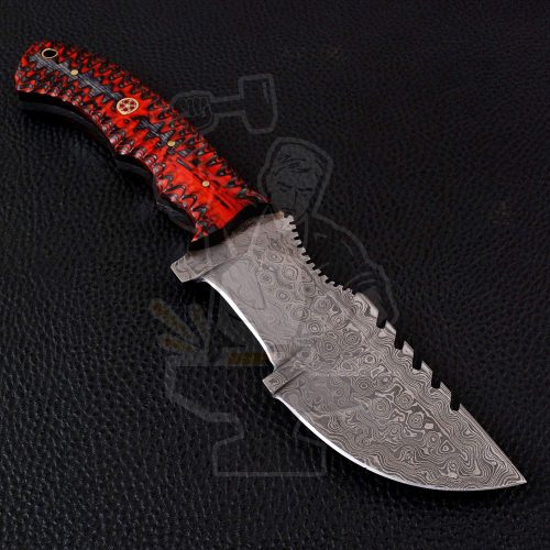 DAMASCUS TRACKER KNIFE - Image 2