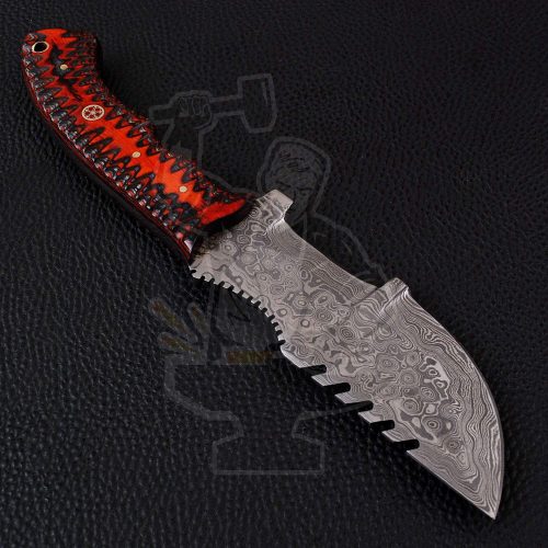 DAMASCUS TRACKER KNIFE - Image 4