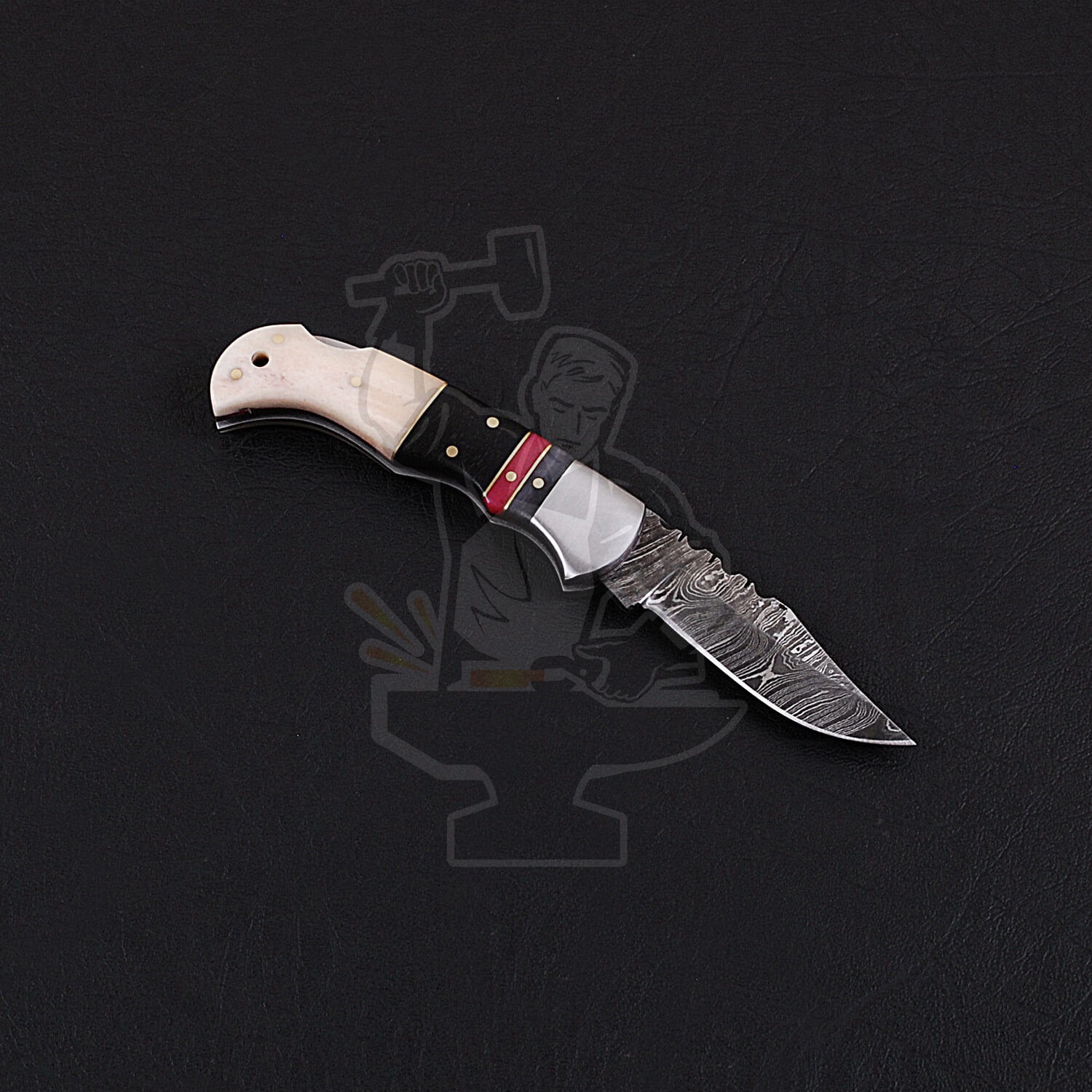 DAMASCUS FOLDING KNIFE - Image 2